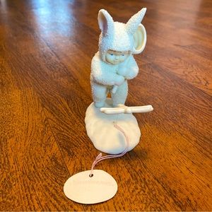 1995 Dept. 56 Snowbunnies You Better Watch Out or I'll Catch You! Spring Figure
